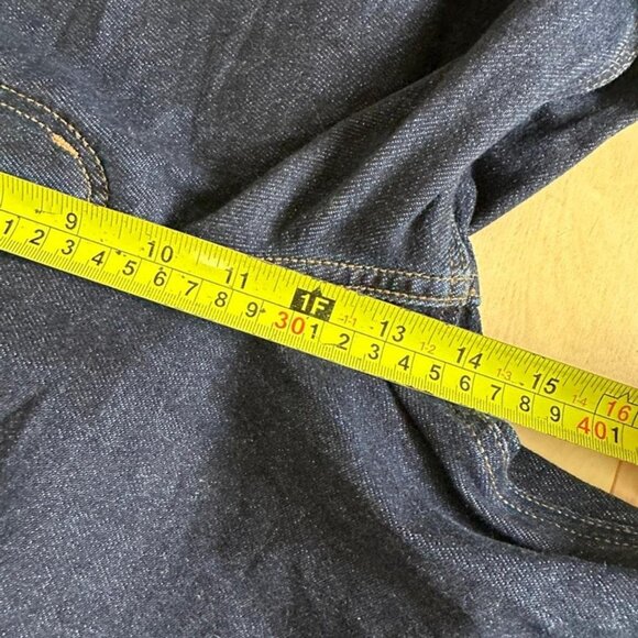 Silver Jeans Co. Wide Leg Denim Pants – Size 30 High Rise Dark Wash - Picture 6 of 8